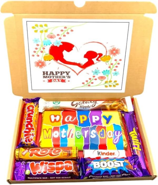 MOTHER'S DAY Chocolate Personalised Hamper Sweet Box2