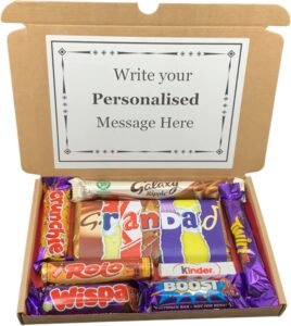 Grandad Chocolate personalized Hamper Sweet Box For Christmas2