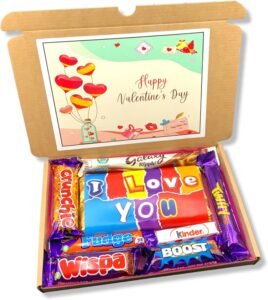 Valentine's Day Chocolate Personalised Hamper Gift Box1