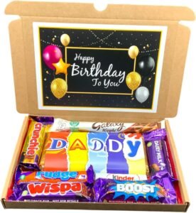 Happy Birthday DADDY Chocolate Gift Box | Daddy Birthday Gift | Present for Him | Cadbury Hamper4