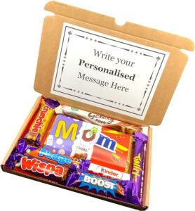 MOM Chocolate Personalised Hamper Sweet Box Mothers Day Gift3