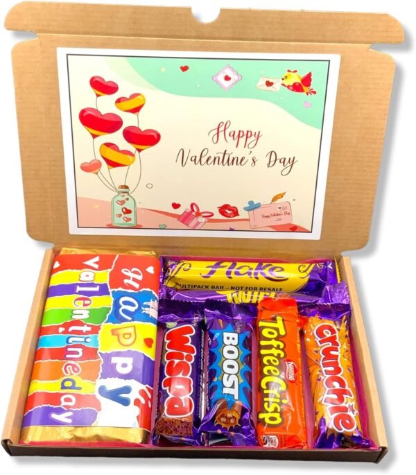 Valentine's Day Chocolate Personalised Hamper Gift Box5