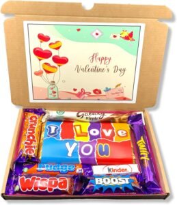 Valentine's Day Chocolate Personalised Hamper Gift Box4
