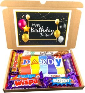 Happy Birthday DADDY Chocolate Gift Box | Daddy Birthday Gift | Present for Him | Cadbury Hamper3