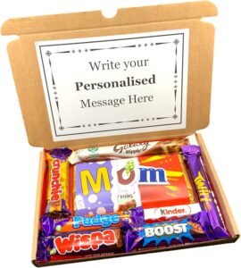 MOM Chocolate Personalised Hamper Sweet Box Mothers Day Gift4