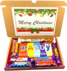 DADDY Chocolate Personalised Hamper Sweet Box5