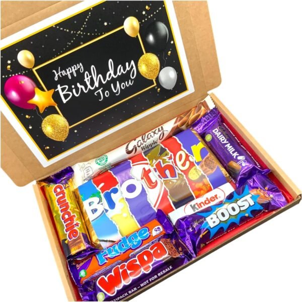 Brother Chocolate Personalized Hamper Sweet Box5
