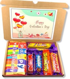 Valentine's Day Chocolate Personalised Hamper Gift Box1