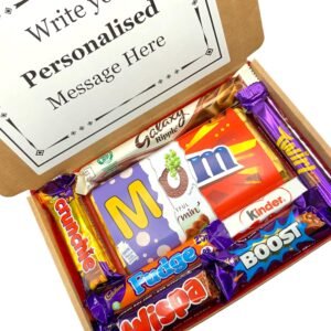 MOM Chocolate Personalised Hamper Sweet Box Mothers Day Gift1