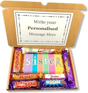 Sister Chocolate Personalised Hamper Sweet Box2