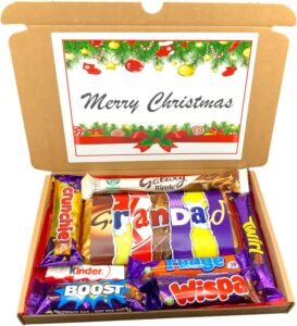 Grandad Chocolate personalized Hamper Sweet Box For Christmas1