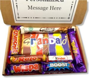 Grandad Chocolate personalized Hamper Sweet Box For Christmas5