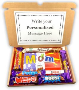 MOM Chocolate Personalised Hamper Sweet Box Mothers Day Gift2