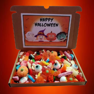 Happy Halloween Pick N Mix Sweet Box, Trick or Treat, Spooky Sweets Treat Box, Halloween Treat Box (400g)