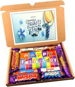 FATHERS DAY Chocolate Hamper Sweet Box, Present For Daddy, Dad, Grandad, Papa
