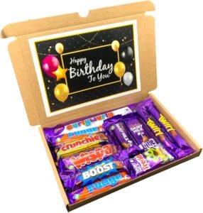 Medium Chocolate Hamper, Birthday Chocolate Hamper, Birthday Gift, Present for Her - Him, Birthday Gift