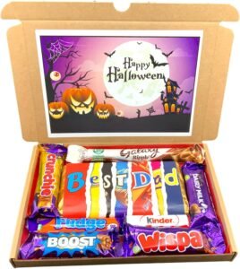 BEST DAD Chocolate Hamper | Gift for Daddy | Birthday Gift for Best Dad | Fathers Day Gift for Best Dad (Happy Halloween)