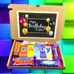 Happy Birthday DADDY Chocolate Gift Box | Daddy Birthday Gift | Present for Him | Cadbury Hamper
